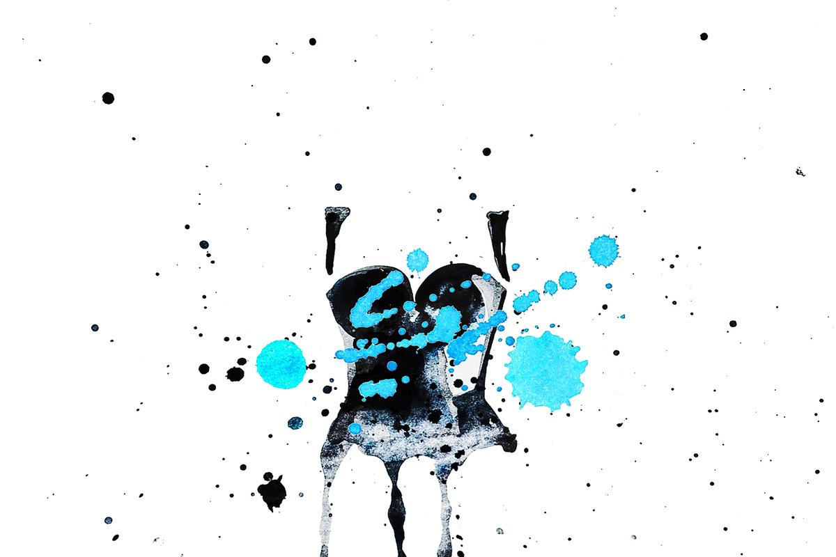 Watercolor corset, a Texture Illustration by Graphics, Presets, Photos (Photo 3 of 8)