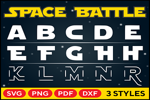 Star Font Svg Png Pdf Alphabet, an Object Graphic by Custom Fonts & Patterns
