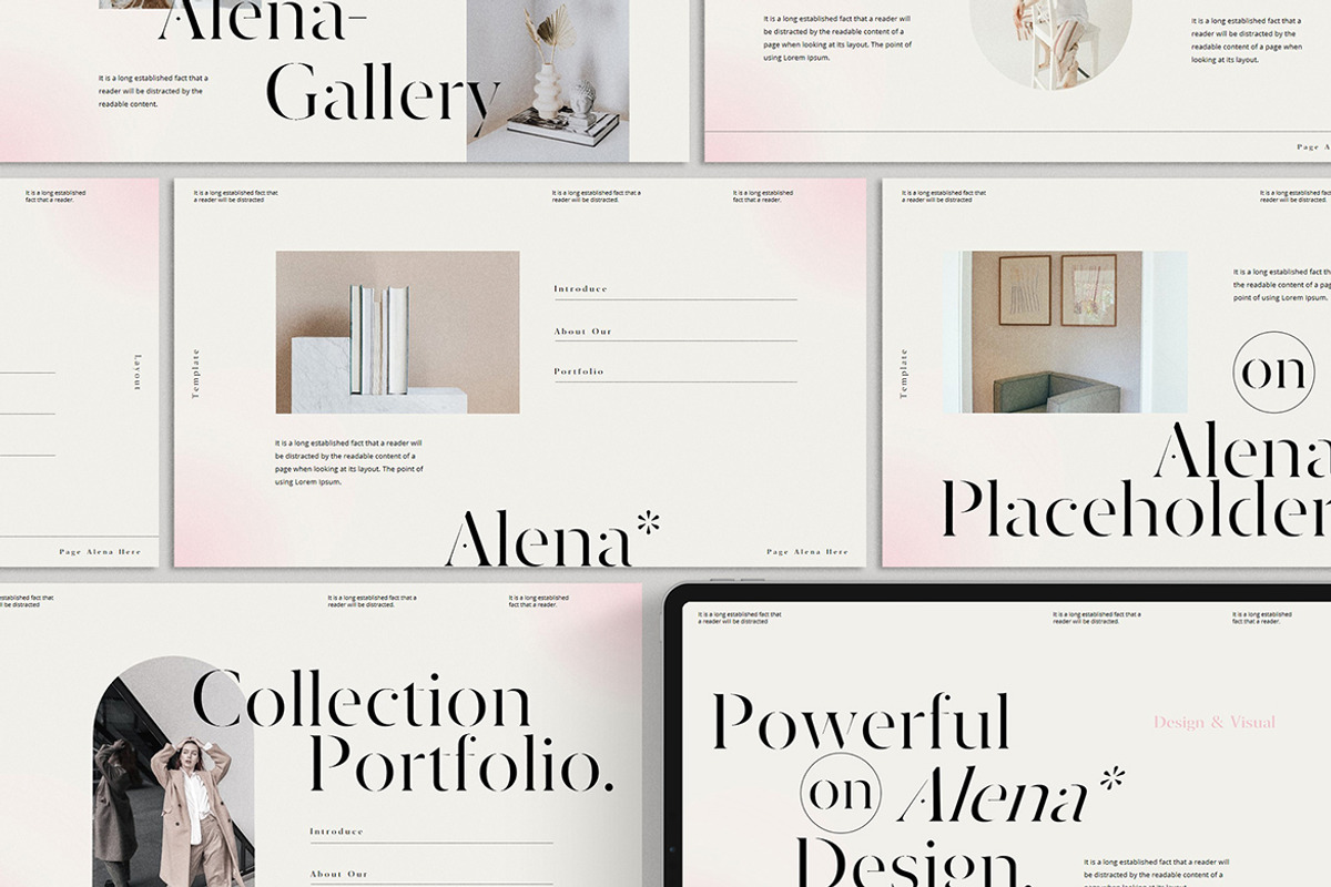 Alena Google Slide Template, a Presentation Template by slidenotion (Photo 1 of 7)