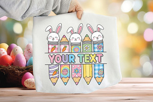 Easter Day Teacher PNG, an Illustration by CraftArtStudio