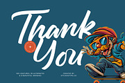 Chifest Skater Bold Handwritten Font, a Script Font by stylishtype.co (Thumbnail 20 of 20)