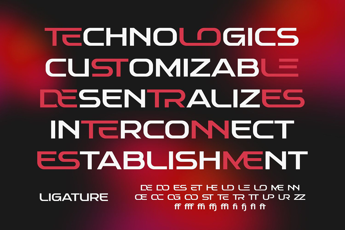 Baradig Fonts Family, a Sans Serif Font by Asenbayu (Photo 13 of 15)