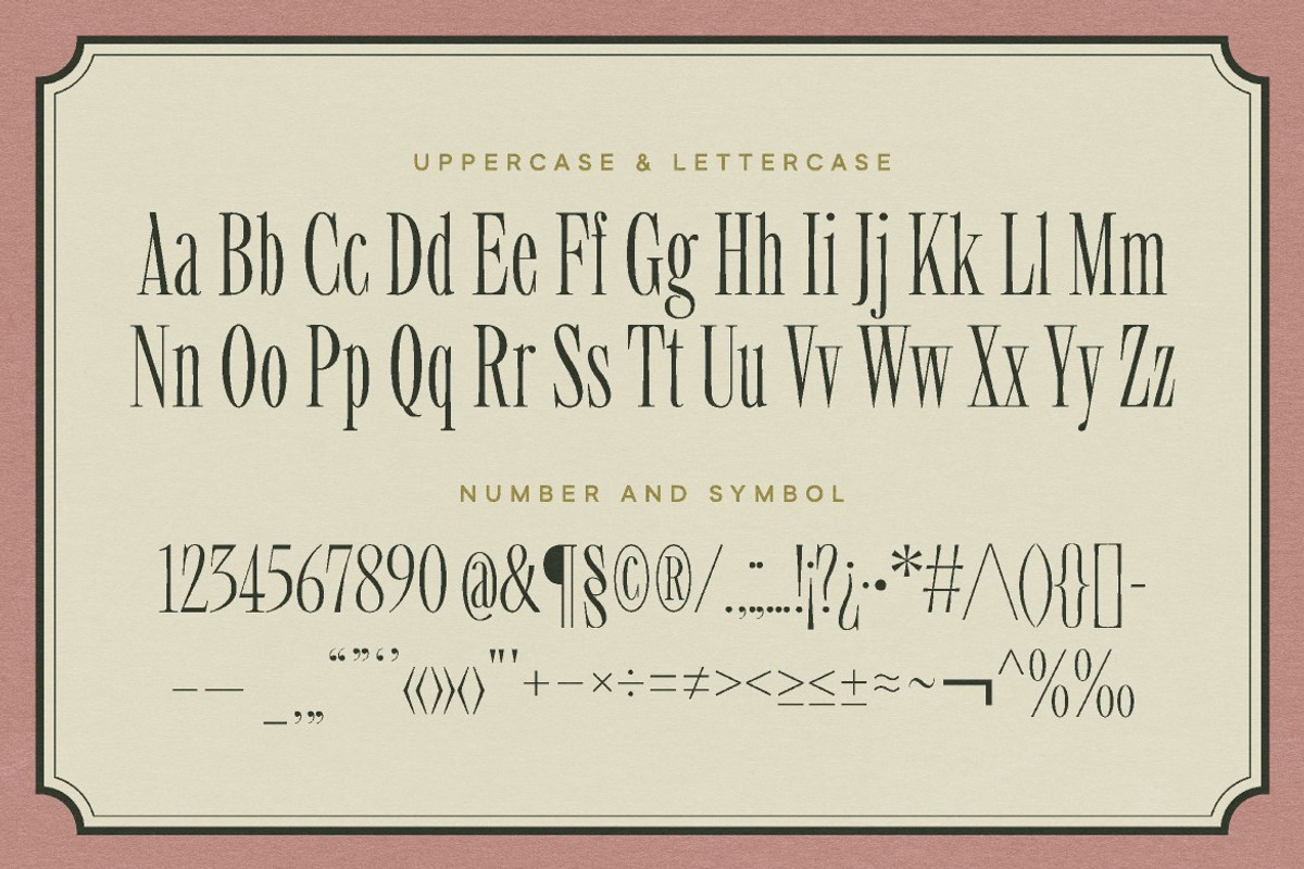 Modiserif, a Serif Font by graphicook (Photo 3 of 10)