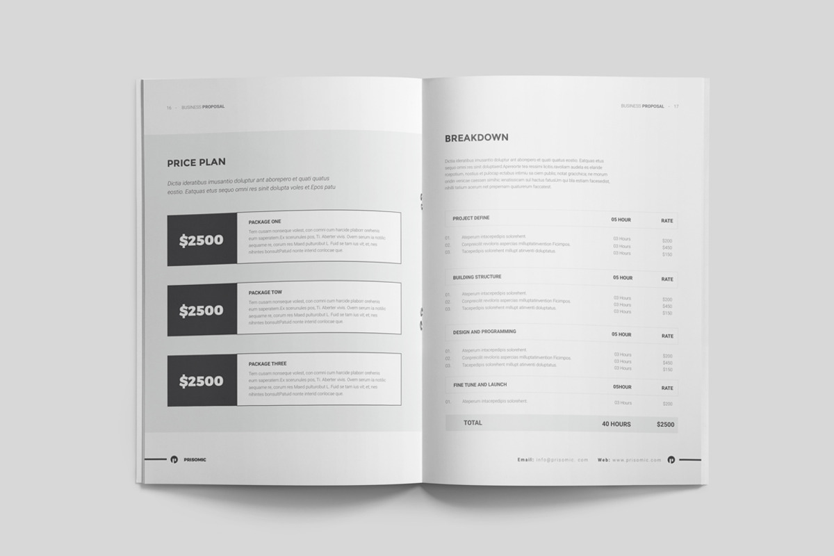 Proposal, a Brochure Template by DesignJanala (Photo 8 of 10)