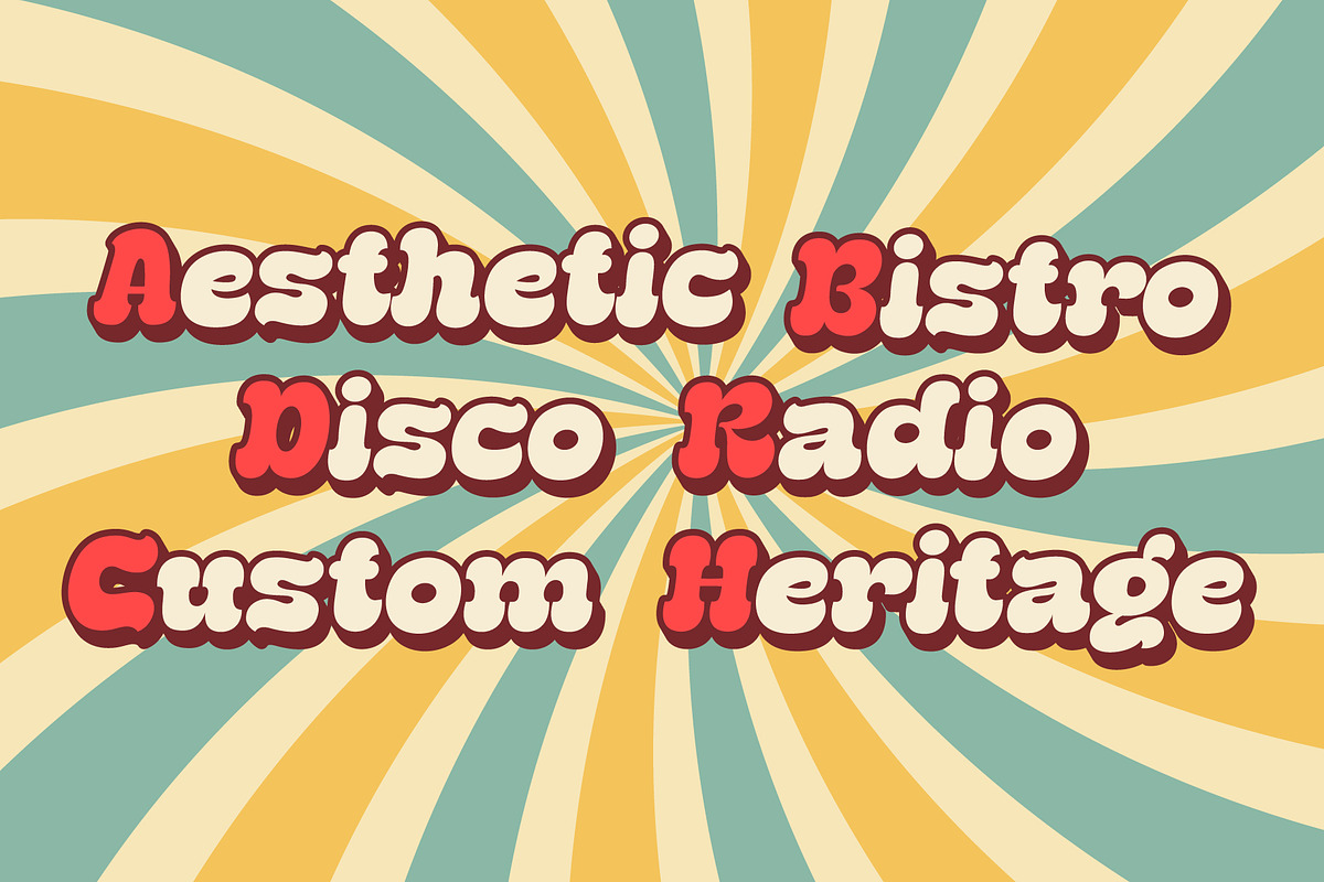Retro Lover Font, a Handwritten Font by KengGraphic (Photo 5 of 10)