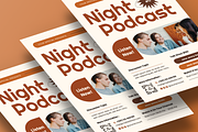 Night Podcast Flyer, a Flyer Template by SquidPixey (Thumbnail 5 of 6)