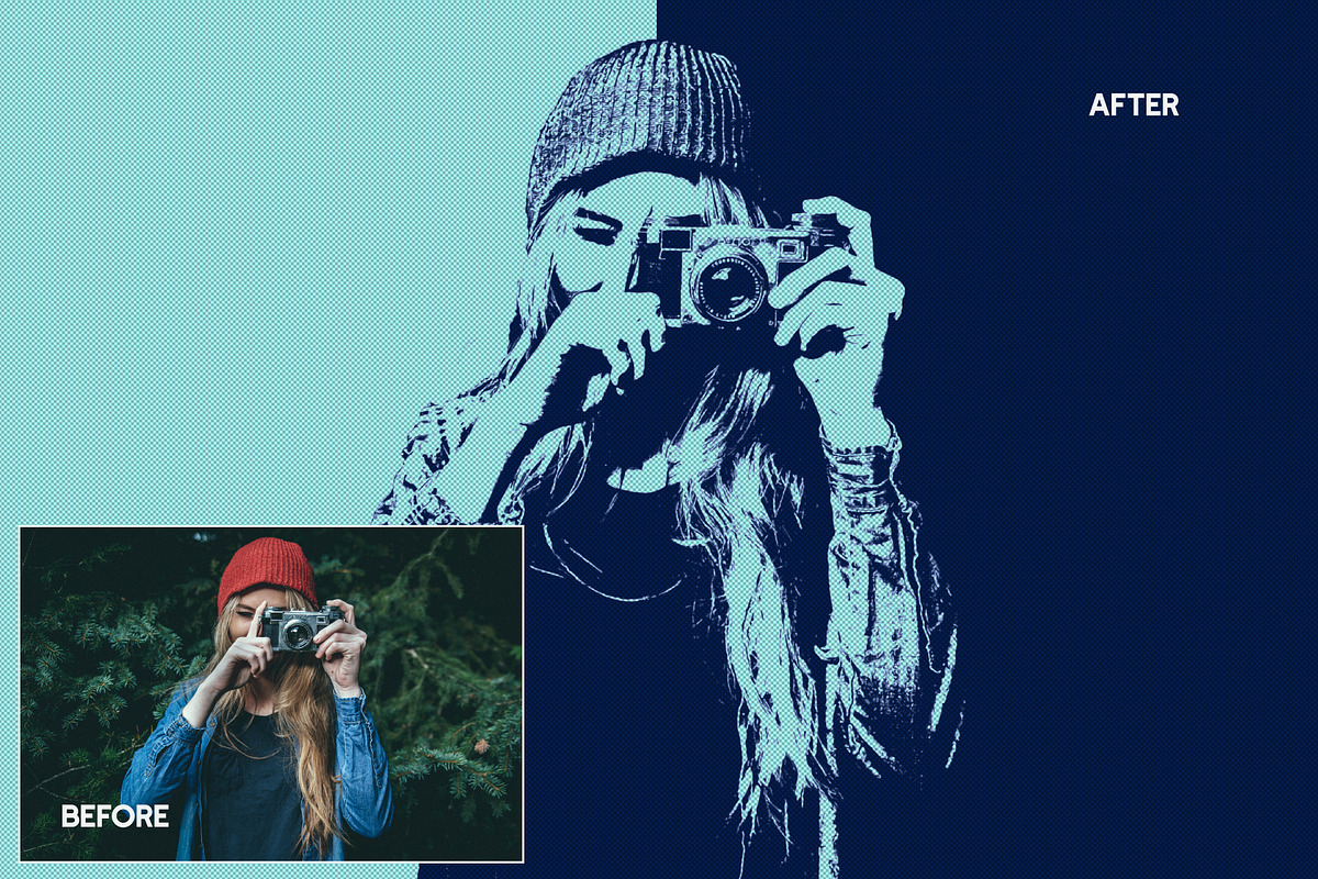 Vectograph Photoshop Action, an Action Add-On by Effect-Hub (Photo 15 of 17)