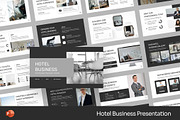 Hotel Business Powerpoint Templates, a Presentation Template by Fit-tee (Thumbnail 1 of 2)