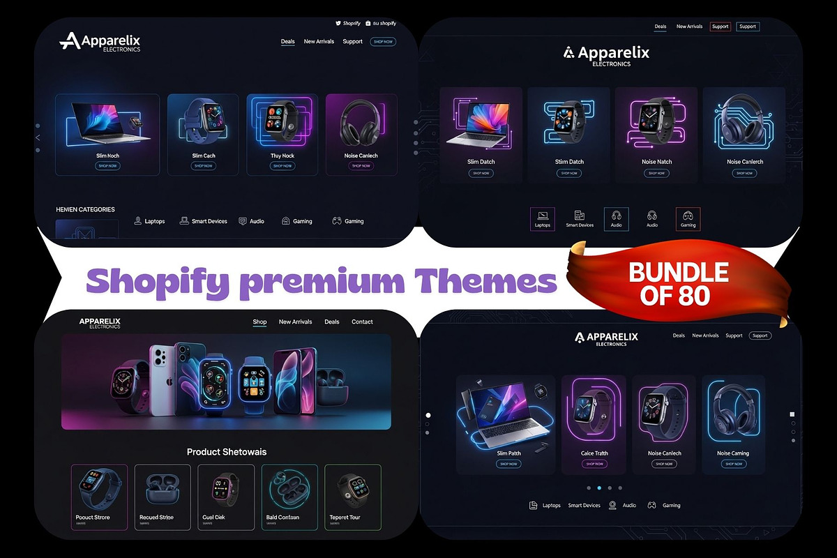 Shopify Premium 80 Themes