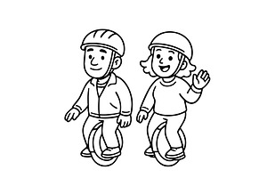 black Vector Icon sticker of a man, a Person Illustration by Illustrations&photos