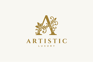 Artistic Letter A Logo Design, a Branding & Logo Template by yopie