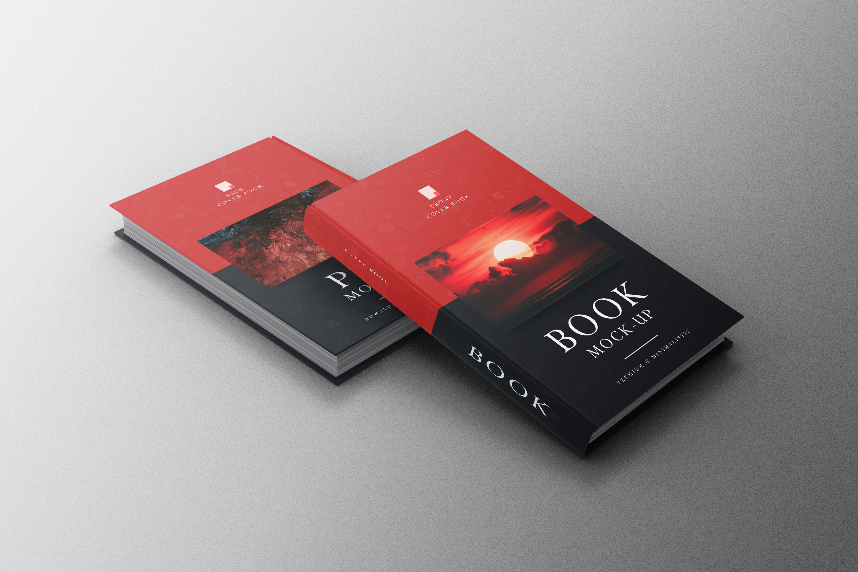 Soft Cover Book Mockup, a Print Template by ExplicitConcepts