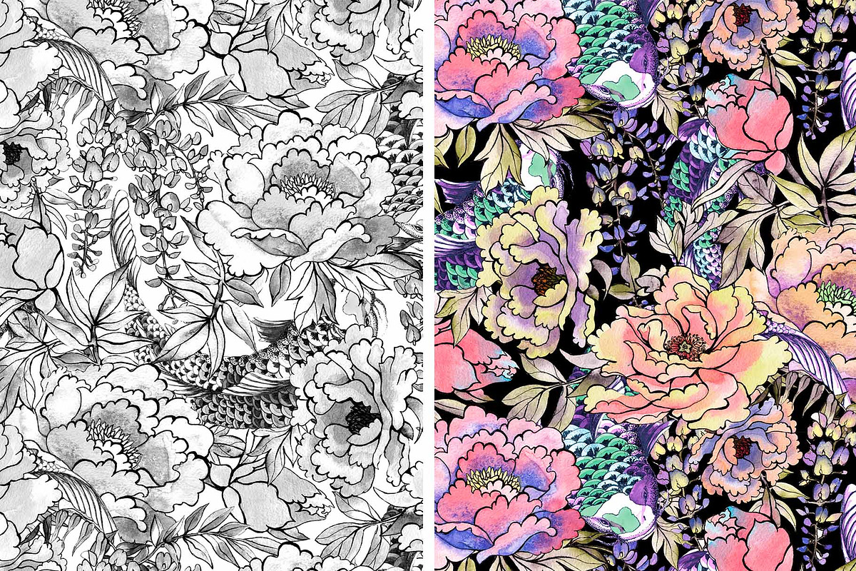 Big japanese collection, a Pattern Graphic by emeraldthue (Photo 10 of 16)