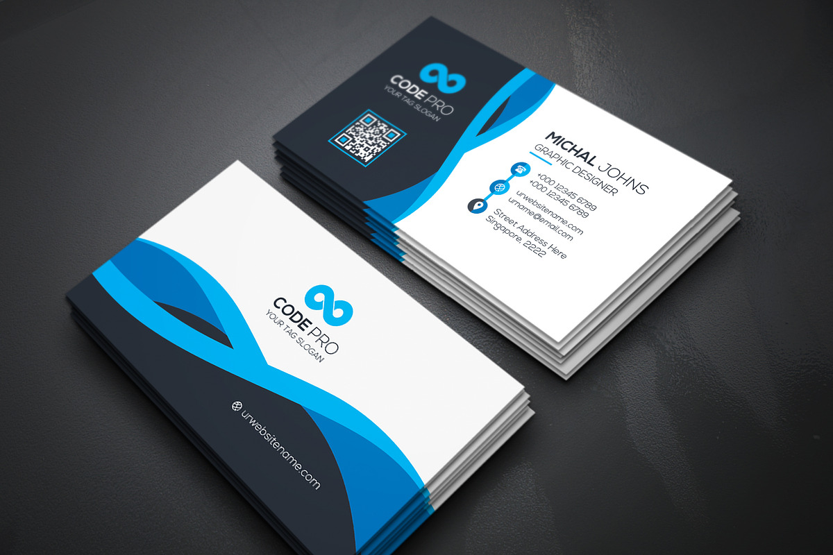 Business Cards, a Business Card Template by Genereux Art (Photo 2 of 4)