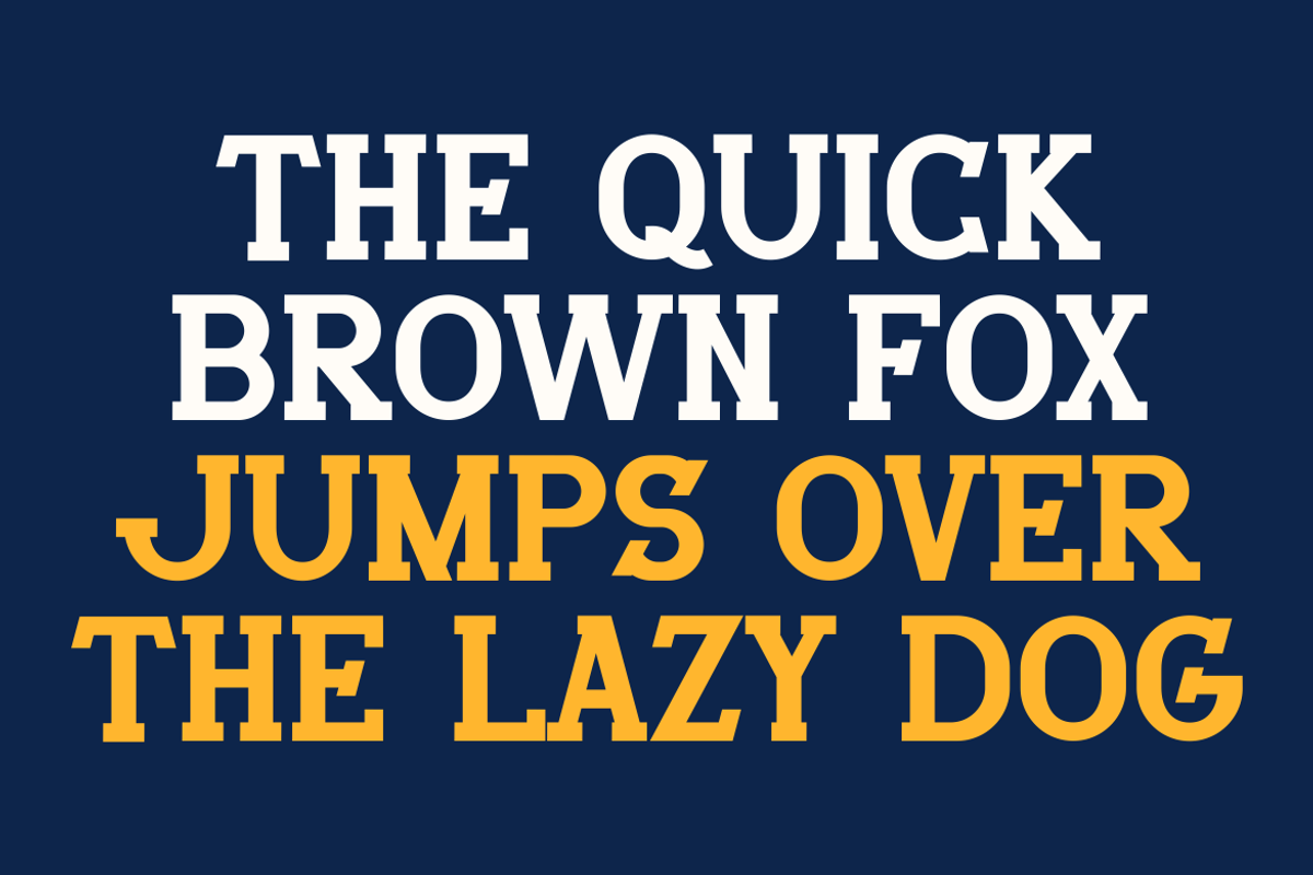 Bourne College - Slab Serif Font, a Slab Serif Font by Viswal Studio (Photo 3 of 7)