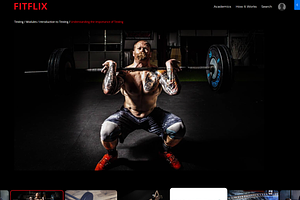 FitFlix Product Theme for Kajabi, a Landing Page Template by Dev Lab