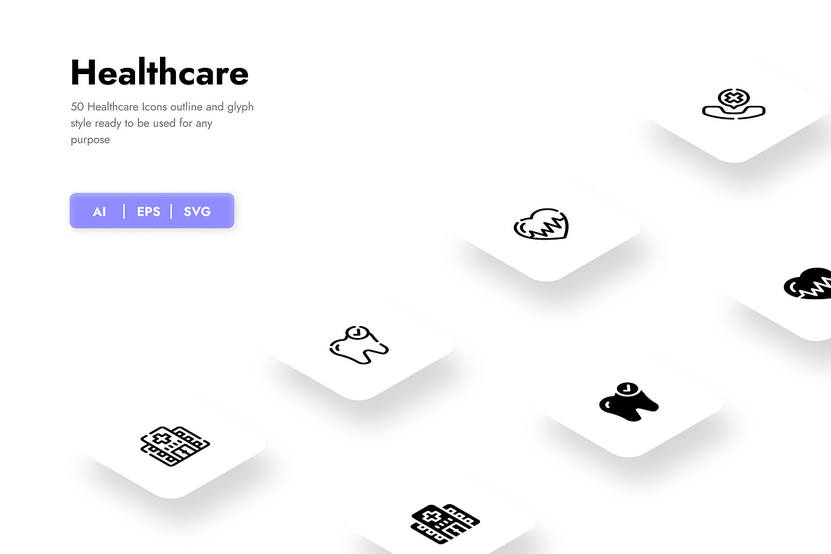 Healthcare Icons, a Duotone Icon by HacaStudio (Photo 1 of 3)