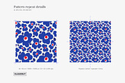Bold Modern Abstract Floral Pattern, a Pattern Graphic by likorbut (Thumbnail 4 of 11)