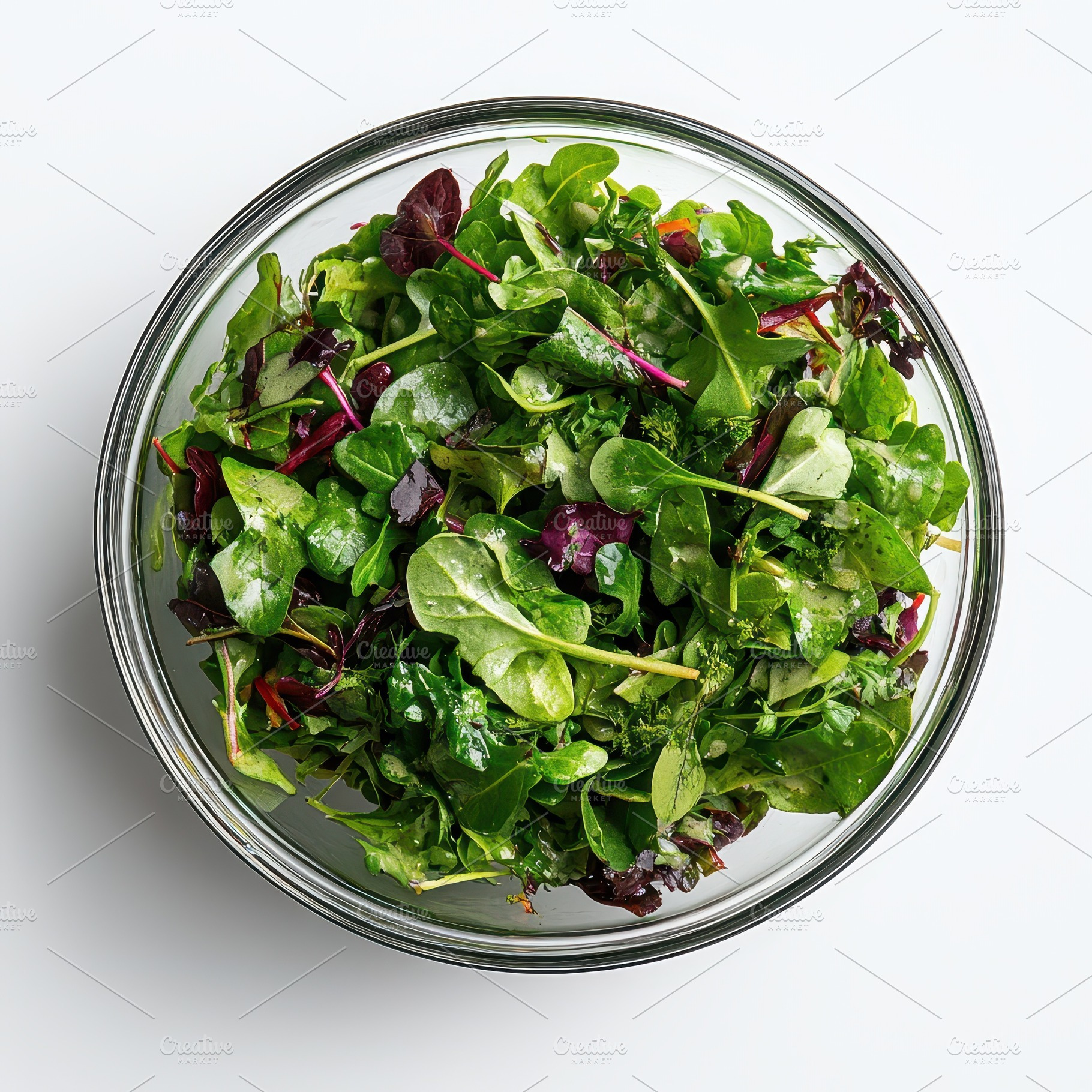 Delicious fresh mixed green vegetabl, a Food & Drink Photo by Pixeness Studio
