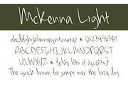 McKenna Light, a Script Font by Brittney Murphy Design (Thumbnail 2 of 3)