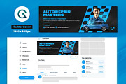 Auto Repair Social Media Pack, a Social Media Template by Geelator Studio (Thumbnail 5 of 5)