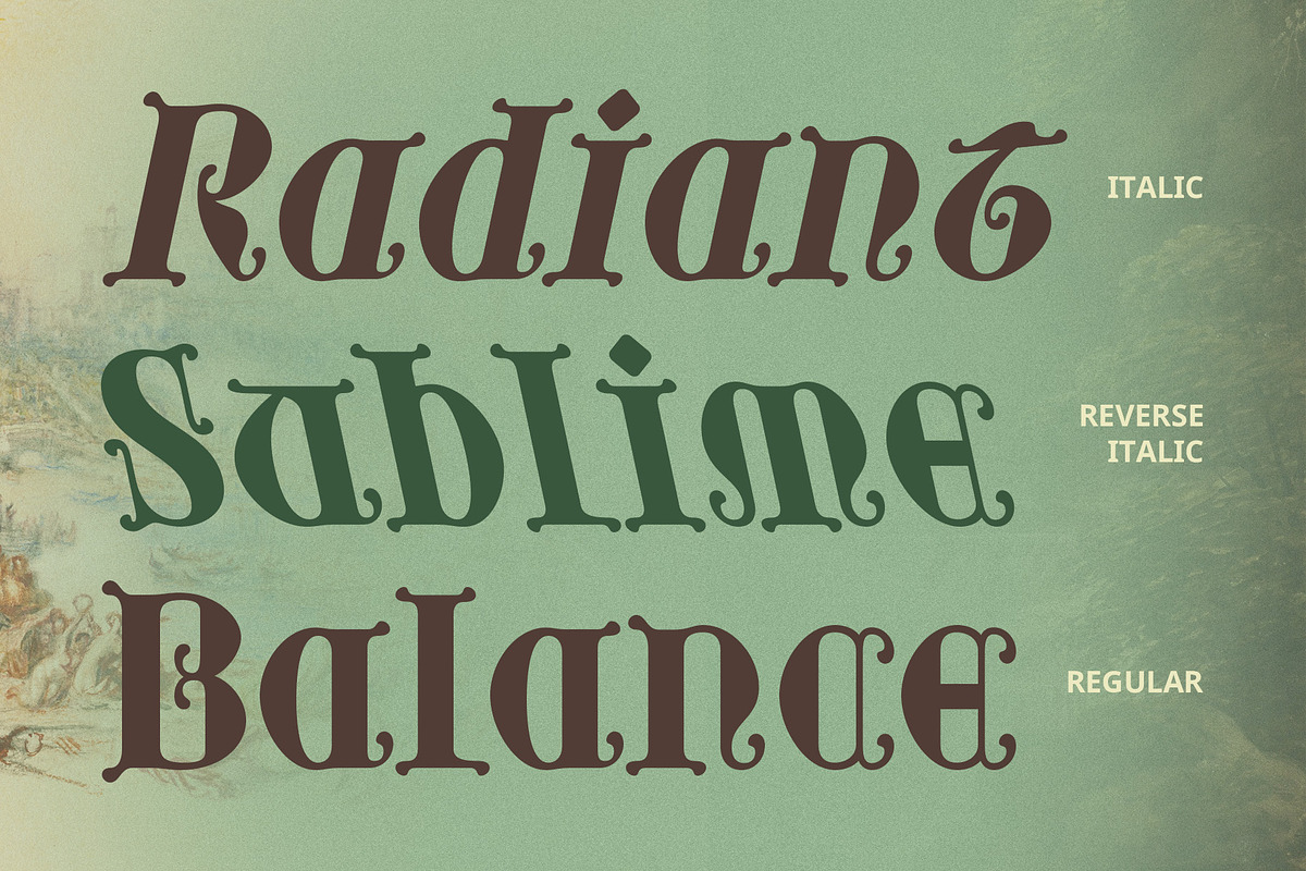 CS Emory – Gothic Uncial Font, a Sans Serif Font by Craft Supply Co. (Photo 5 of 8)