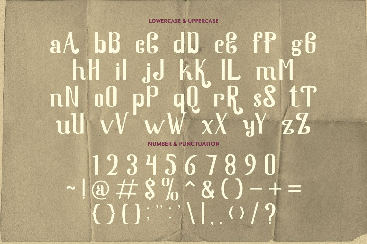 Quaker Ladies - Decorative Classic F, a Serif Font by PutraCetol Studio (Photo 10 of 11)