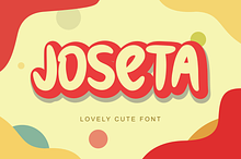 Joseta || lovely cute font