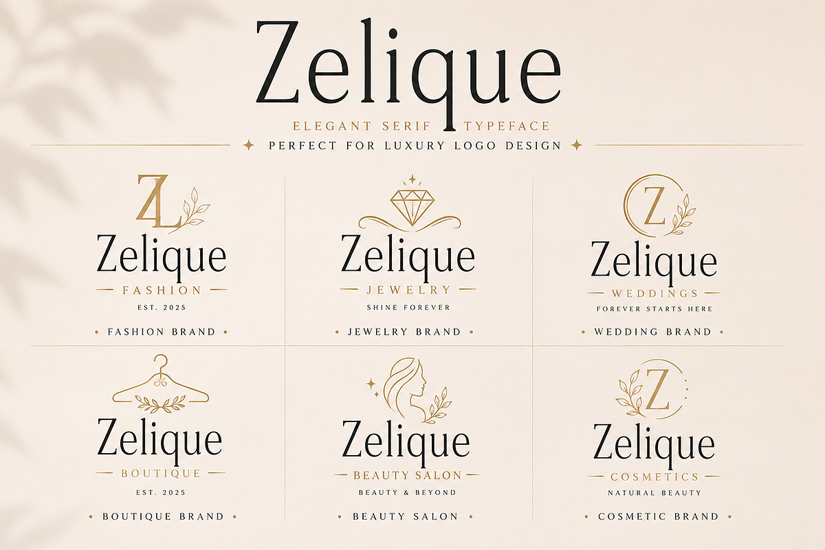 Zelique, a Serif Font by Wow Magic (Photo 6 of 6)