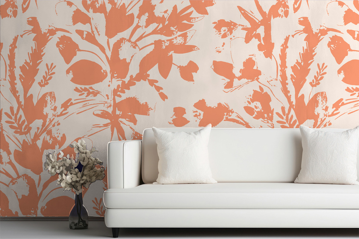 Summer Artistic Flowers, a Wallpaper Graphic by MalyskaStudio (Photo 3 of 5)