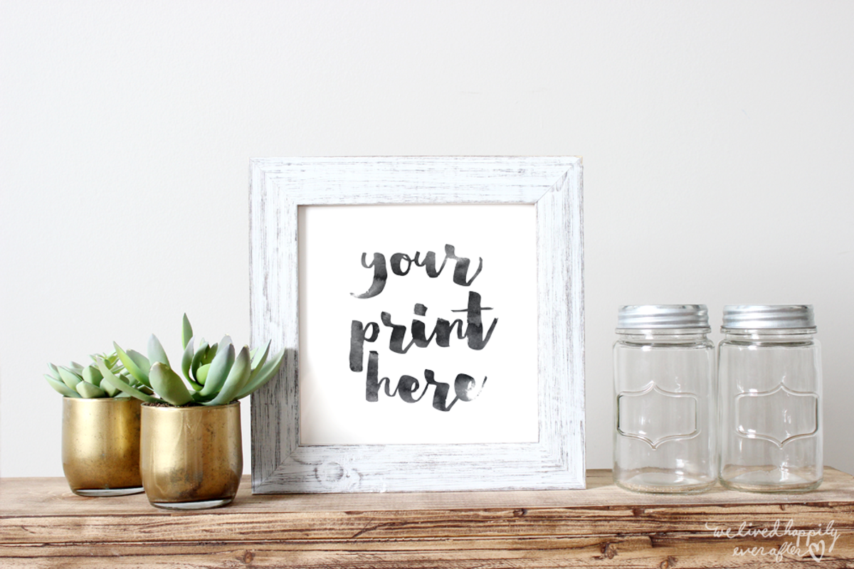 Value Pack Bundle: 12 Square Mockups, a Print Template by WeLivedHappilyEverAfter (Photo 5 of 5)