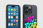 No Fear Graffiti Typography, a Shirt Mockup by Vector Stall (Thumbnail 13 of 15)