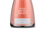 Bottle Mockup - Rose Wine, a Product Mockup by Graxaim Mock-up (Thumbnail 2 of 7)
