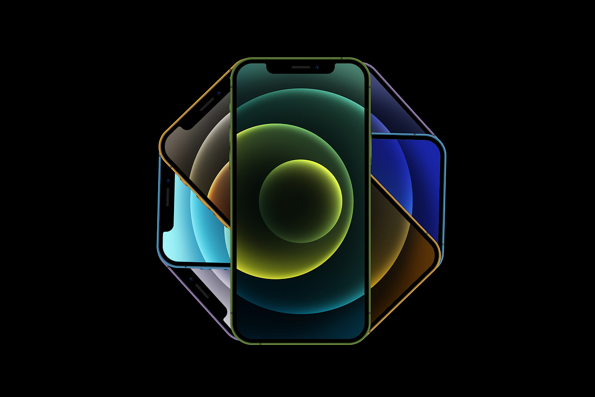 iPhone 12 Pro Mockup, an iPhone Mockup by GraphicValley (Photo 6 of 10)
