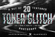 Toner Glitch photocopy textures, a Texture Graphic by MiksKS (Thumbnail 1 of 11)