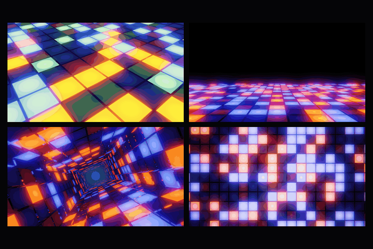 Club Grid - 12 4K Loops, a Background Graphic by Photocreo Michal Bednarek (Photo 5 of 7)