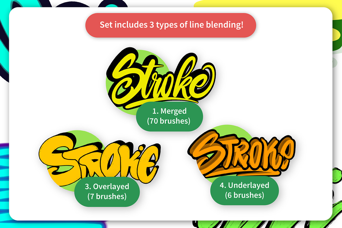 Outline ROUND Brush Set, a Brush Add-On by Magnatype (Photo 6 of 8)
