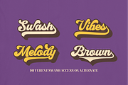 Mucky Script - Retro Groovy Font, a Script Font by Holyline Design (Thumbnail 6 of 14)