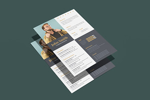 Professional Resume Template, a Resume Template by Jiwstudio