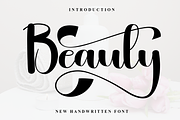 Beauty, a Script Font by InermediaSTUDIO (Thumbnail 1 of 8)