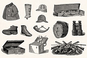 Hunting - Vintage Illustrations, a Sport Illustration by Graphic Goods (Thumbnail 8 of 12)