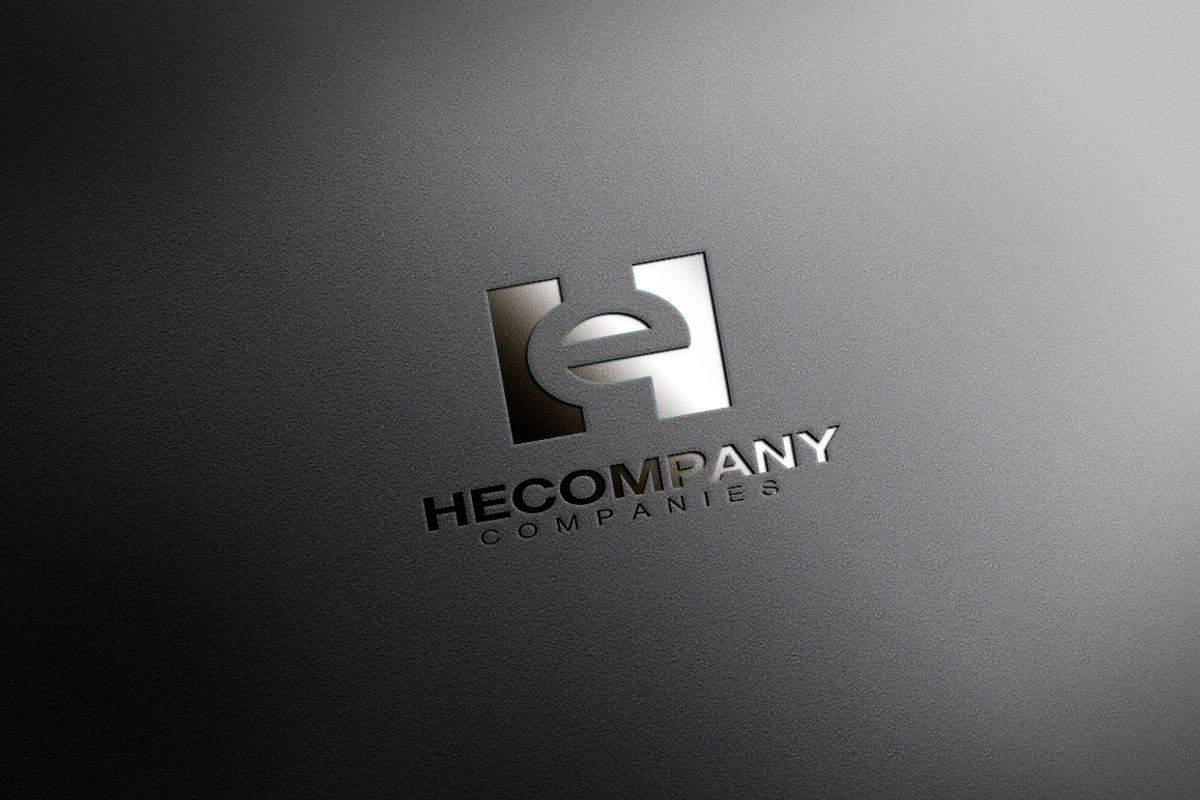 H E Logo, a Branding & Logo Template by CAIRON CREATIVESTUDIO (Photo 2 of 5)