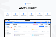Casync - Appointment Dashboard, an UI Kit Template by cansaasstudio (Thumbnail 2 of 6)
