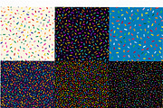 Rainbow Sprinkles Seamless Pattern, an Illustration by Craft Nest (Thumbnail 4 of 6)