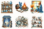 Cozy Autumn Planner Clipart, an Illustration by OK Design (Thumbnail 4 of 5)
