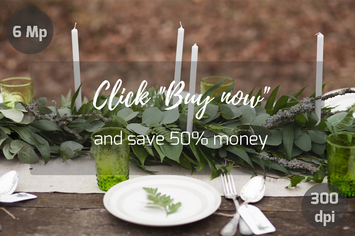 Rustic table setting Bundle, a Food & Drink Photo by Marine Girl shop (Photo 6 of 6)