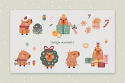 Cappy Christmas graphic collection, an Illustration by SurfaceStories (Thumbnail 2 of 6)