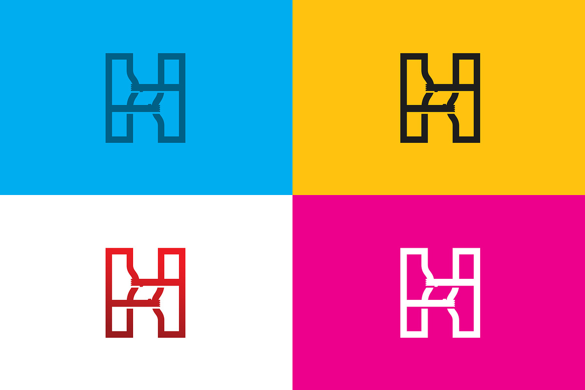 HighClash Logo Template, a Branding & Logo Template by Maximum Designstudio (Photo 3 of 3)