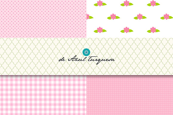 Pink Fever Digital Papers preview 2