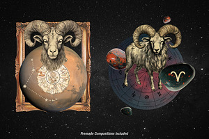 Cosmic Zodiac Collage Creator